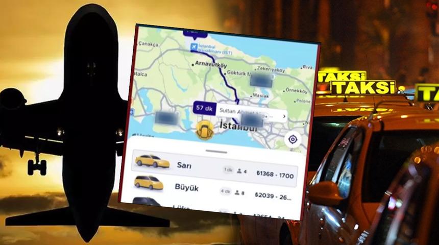 İstanbul’da taksi ücretleri uçak biletlerini solladı! Vatandaşlar şaşkına döndü, Avrupa'ya uçmak daha ucuz