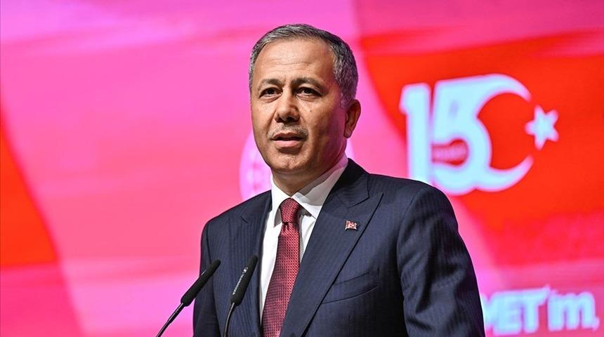 Bakan Yerlikaya'dan şehit Uzman Çavuş Yücel Yeşil için başsağlığı mesajı