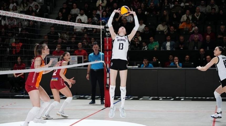 Galatasaray Daikin, derbide Beşiktaş'a set vermedi!