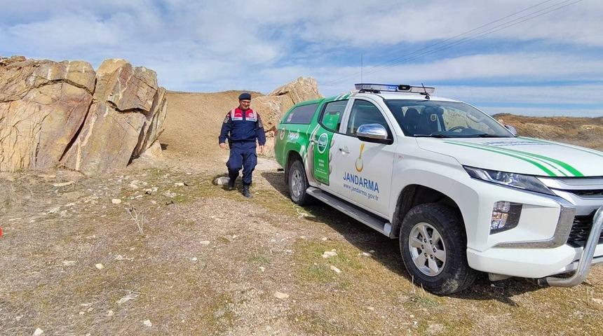 Yozgat'ta Jandarma yaban hayatına yönelik kontroller gerçekleştirdi