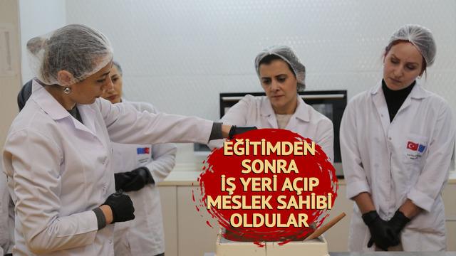 Eğitim alıp kendi işlerini kurarak yatırımcı oldular! Yurt dışına satılacak 'Hayallerimiz genişledi'