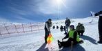 Erciyes Kayak Merkezi'nde renkli görüntüler: Geleneksel Kızak Türkiye Şampiyonası gerçekleştirildi