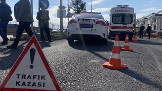 Otomobil takla attı! 3'ü çocuk 6 kişi yaralandı