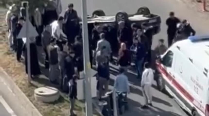 Diyarbakır'da feci kaza: Aynı araçtaki 6 kişi yaralandı! 3'ü çocuk...