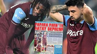 Bu kadarına da pes! Hatay depremine gönderme yaptılar... Trabzonspor'un Hatayspor yenilgisi sonrası yerel basında skandal manşet! 