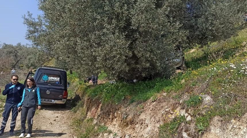 Aydın'da feci olay! Ağaca çarpan pikabın sürücüsü hayatını kaybetti