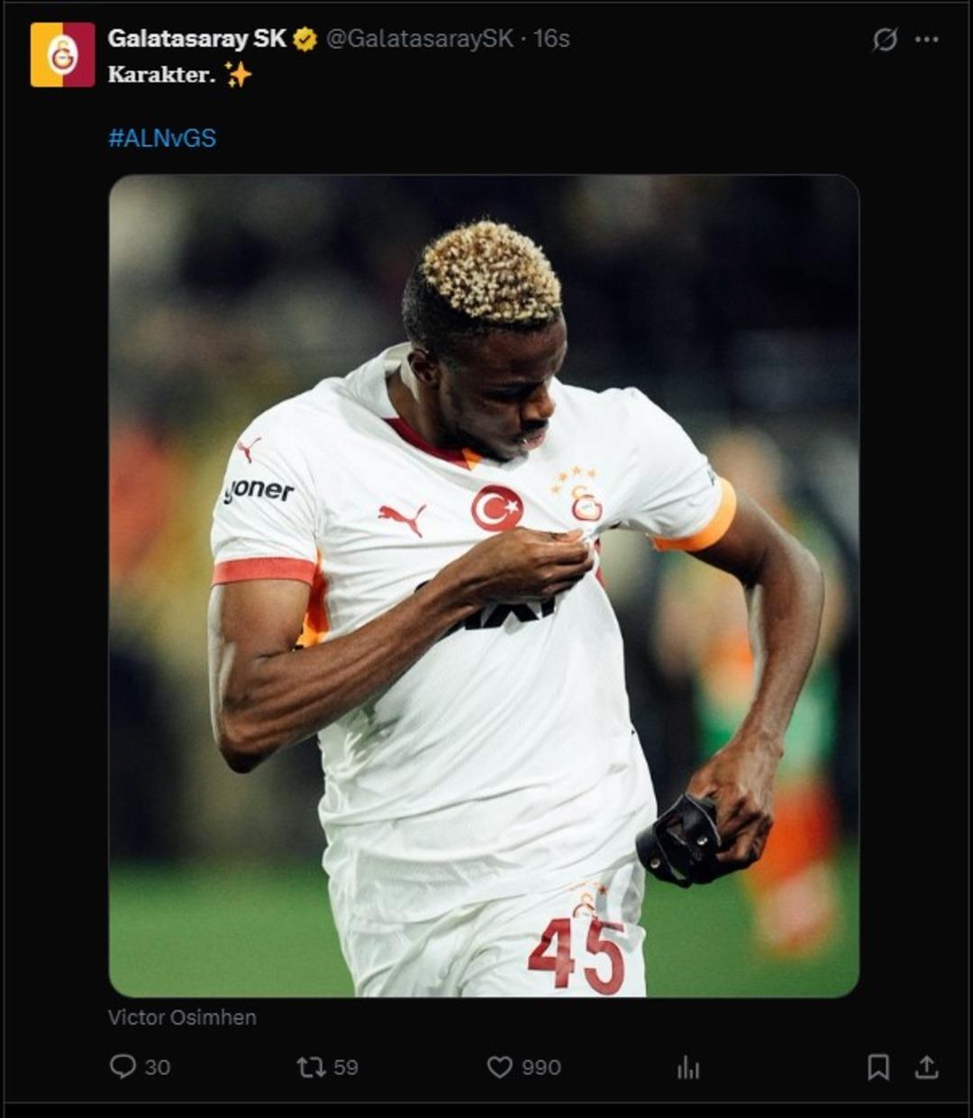 Victor Osimhen, "Momentumumuzu sürdürmeye çalışacağız” Nijeryalı golcü Morata hakkında da konuştu! 2