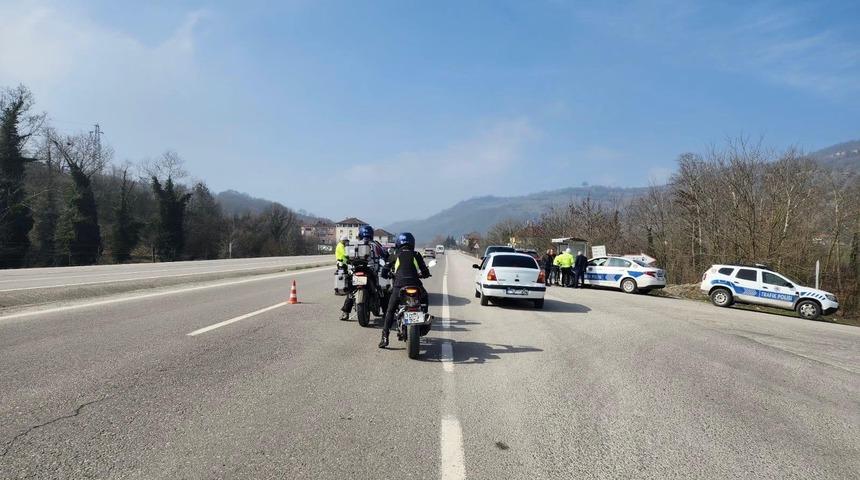 Zonguldak’ta motosiklet denetimleri: 45 sürücü ceza aldı