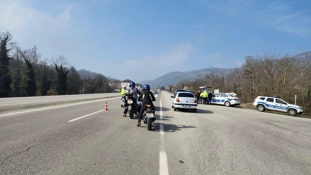 Zonguldak’ta motosiklet denetimleri: 45 sürücü ceza aldı