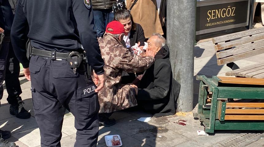 Sokak ortasında birden yere yığıldı! Eskişehir'de hareketli dakikalar