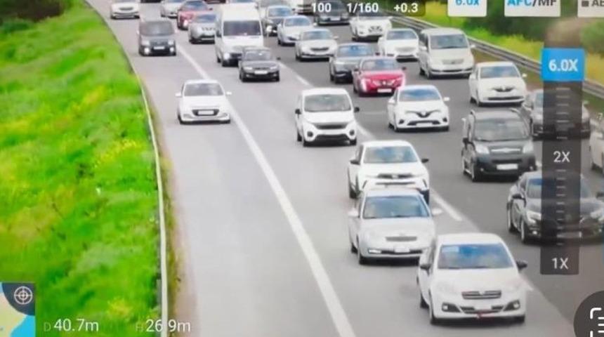 Düzce'de bir haftada 230 araç trafikten men edildi