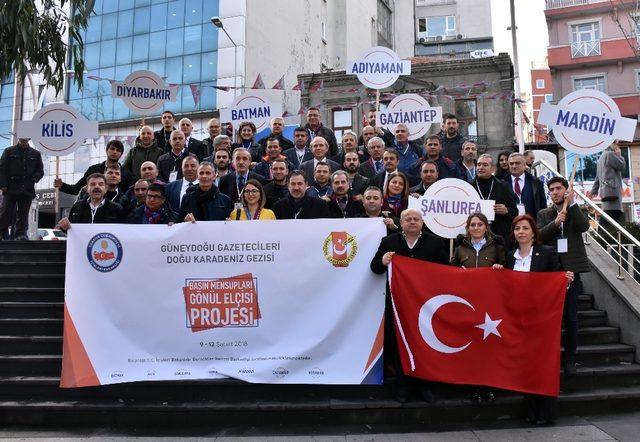 Trabzon’da Karadeniz ile Güneydoğu kardeşliği pekiştirildi