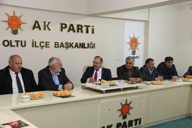 Milletvekili Deligöz, Ak Parti teşkilatını dinledi