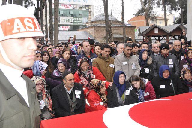 Çukurca şehidini Gebze'de on binler uğurladı