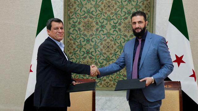 Suriye Cumhurbaşkanlığı duyurdu! Ahmed Şara ile Ferhad Abdi Şahin anlaşma imzaladı