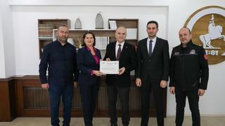 Baca temizleme personellerinin eğitimi tamamlandı! Sertifikalarını aldılar