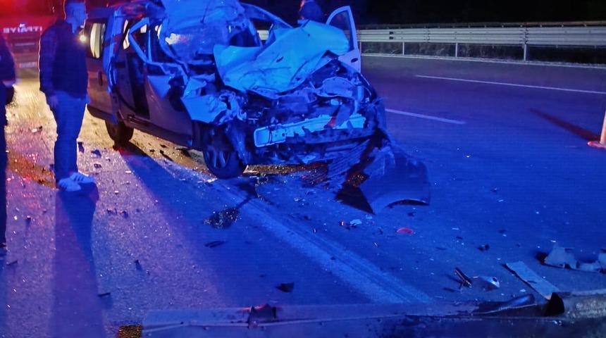 Bolu'da Anadolu Otoyolu'nda: Can kaybı ve yaralılar var