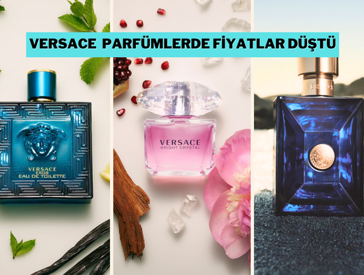 Şimdi almanın tam zamanı! Versace'nin çok satan parfümleri indirimde