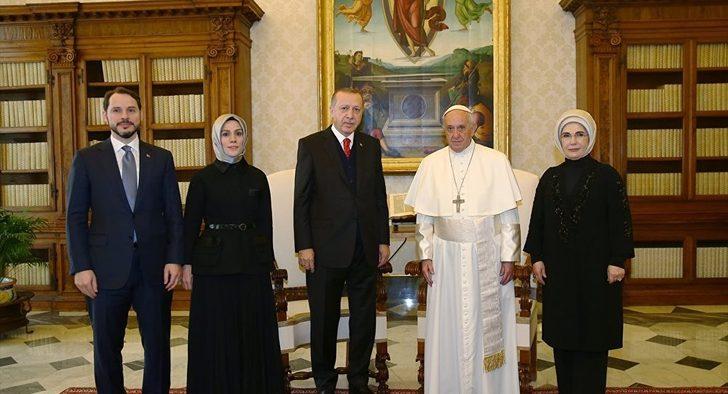 Erdoğan Papa ile görüşmek için bağışta bulundu mu? Vatikan'dan açıklama geldi