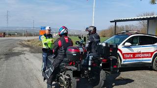 Kırklareli'nde trafik denetimi: 395 sürücüye işlem yapıldı
