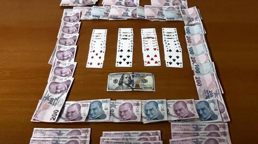 Kumar oynayanlara 120 bin liradan fazla ceza kesildi