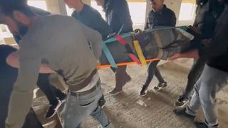 Mardin’de vicdanları sızlatan olay! Dengesini kaybedip inşaattan düşen işçi ağır yaralandı