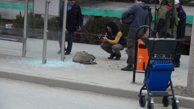 Fünyeyla patlatılan şüpheli çantadan bıçak ve bisküvi çıktı