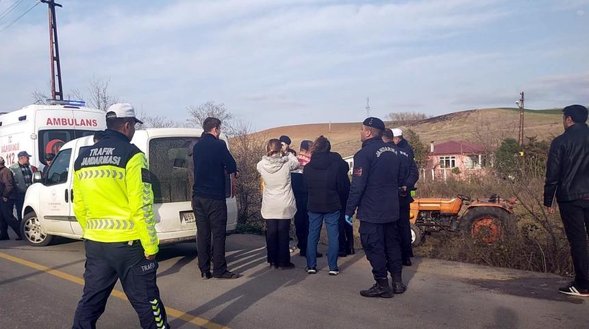 Devrilen traktörün altında kalan çiftçi hayatını kaybetti