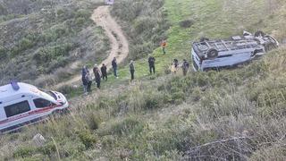 Muğla'da diyaliz aracı uçuruma yuvarlandı! 1 ölü