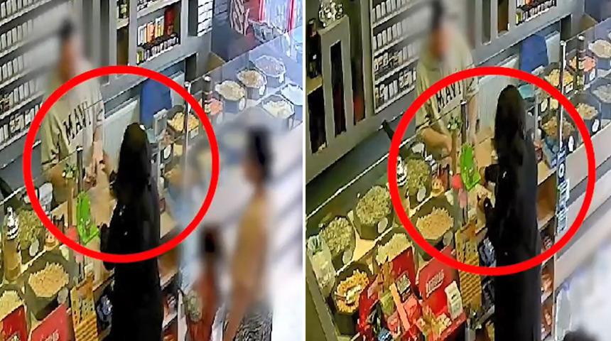 Kayseri'de hırsızlık anı kameraya yansıdı! 2 kişi gözaltına alındı