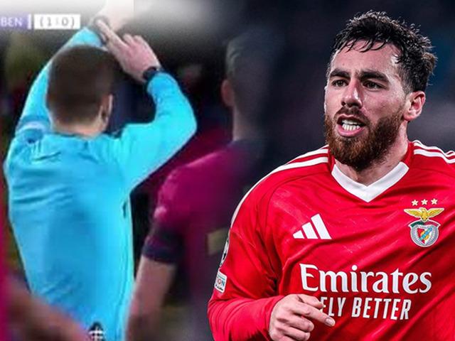 Barcelona - Benfica maçında hakem iftar molasını yanlış verdi! Orkun Kökçü araya girdi ve...