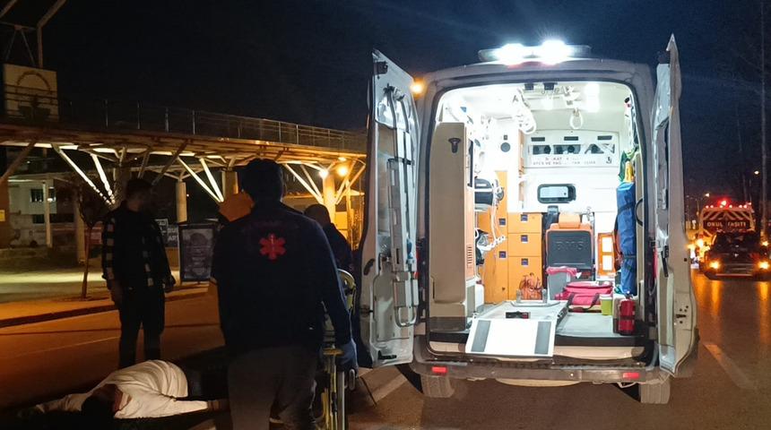 Yer Bursa… Trafik kazası sonrası sürücüler birbirine girdi!