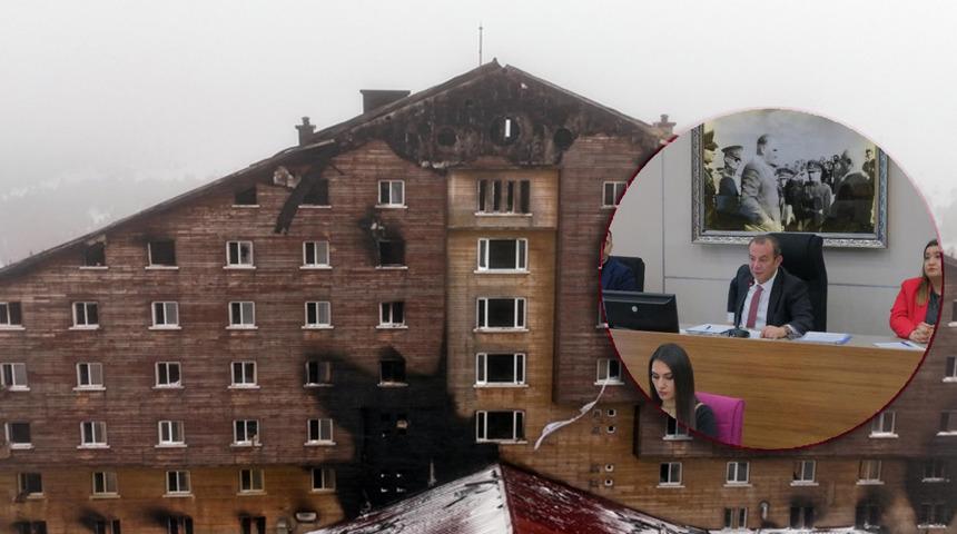 Bolu Belediyesi'nde 'yangın raporu' tartışması! Fiyatı dudak uçuklattı... Özcan, Kartalkaya'daki otel yangını üzerinden savundu