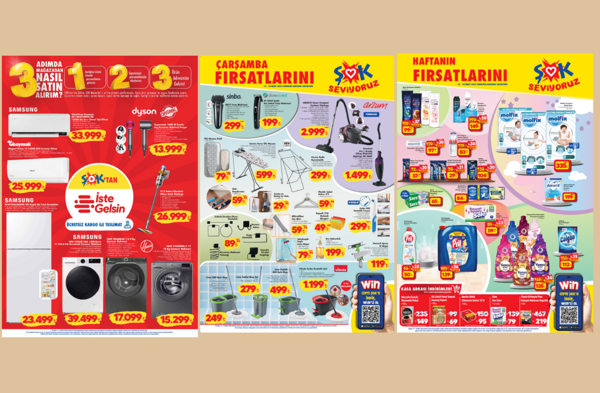 ŞOK'a Dyson Şarjlı Dikey Süpürge geliyor! 12 Mart 2025 ŞOK Aktüel Ürünler Kataloğu