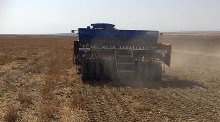 Kulu’da baklagiller ekimi başladı