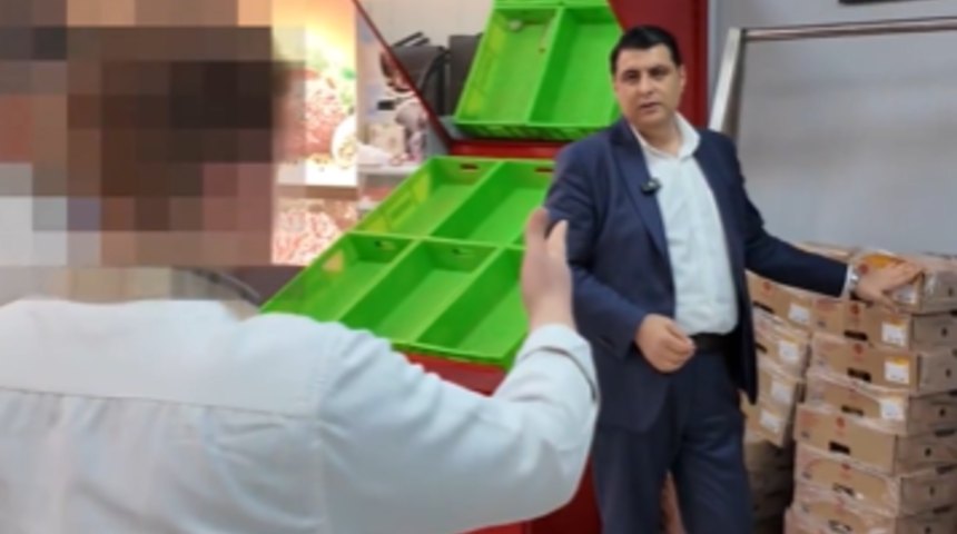 Denetim yapan Belediye Başkanı Yılmaz da şaşırdı! Kokmuş et ve yanlış çözdürülmüş tavuk satan kasaptan 'pes' dedirten savunma