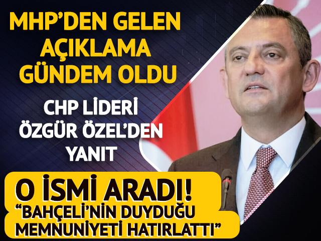 MHP'li ismin sözlerine yanıt! "Celal Adan'ı aradım, bu nedir? dedim"