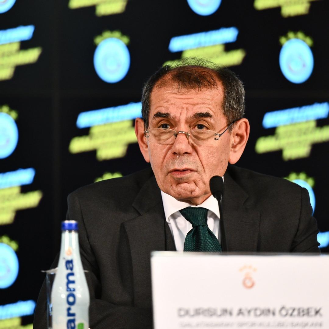 Galatasaray Başkanı Dursun Özbek ten şampiyonluk müjdesi geldi! 1