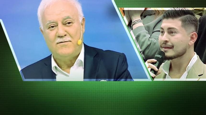 Kısmetse Olur Çağrı Özer yine Nihat Hatipoğlu'nda! İftarda gelen soru şaşırttı! 'Erkekleri günaha sokan kadınlar mıdır?' Canlı yayında ilginç anlar 