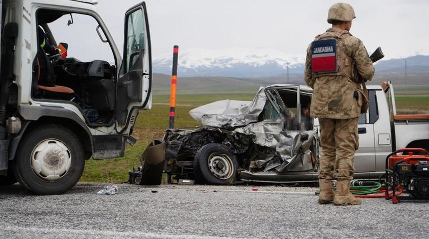 Erzurum’da jandarma bölgesinde bir ayda 9 trafik kazası
