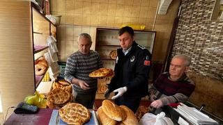 Bayburt'ta zabıta ekipleri fırın denetiminde