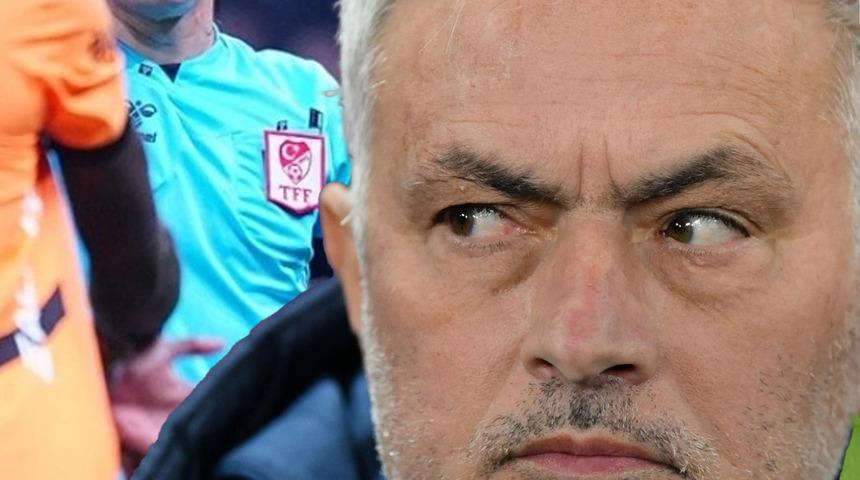 Jose Mourinho hakem ismi paylaşarak ifşa etti! "Galatasaray'a sempatisi var"
