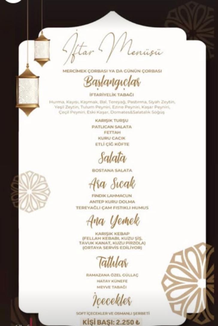 Fiyatları gören evinde iftar yapıyor! Bu Ramazanı da boş geçmediler G5