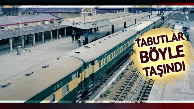 Tren dolusu ceset! Tabutlar böyle taşındı