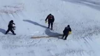 Jandarmadan yaban hayvanlarını unutmadı