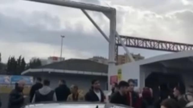 Yalova'da İDO'ya ait feribot kaza yaptı