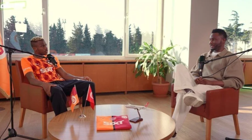 Herkes 'bu transfer nasıl gerçekleşti' diyordu! Osimhen katıldığı programda bir bir anlattı... Meğer Okan Buruk ile telefonda görüşmüş!