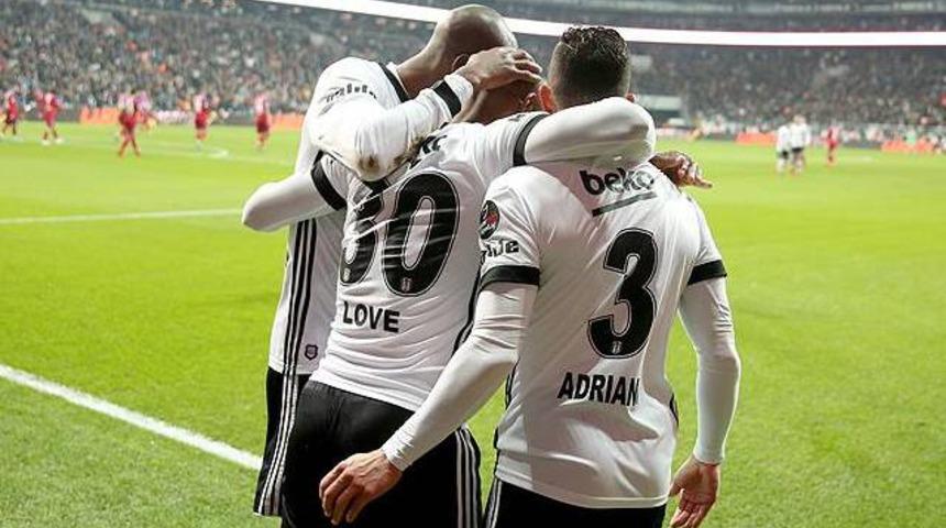 Beşiktaş Vodafone Park'ta farklı