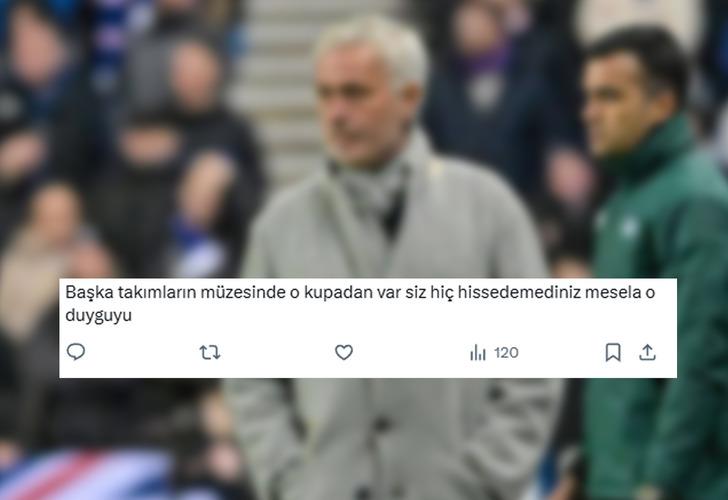 Jose Mourinho maç sonunda Galatasaray'ı hedef aldı! Sosyal medyada taraftarlar tepki gösteriyor... G3