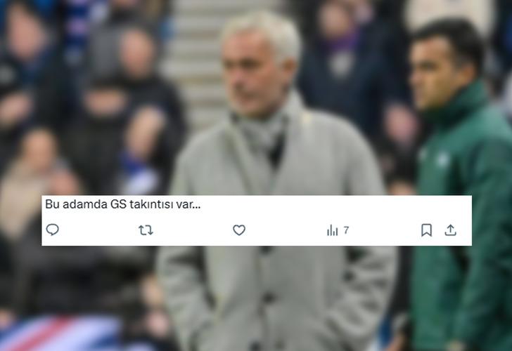 Jose Mourinho maç sonunda Galatasaray'ı hedef aldı! Sosyal medyada taraftarlar tepki gösteriyor... G4